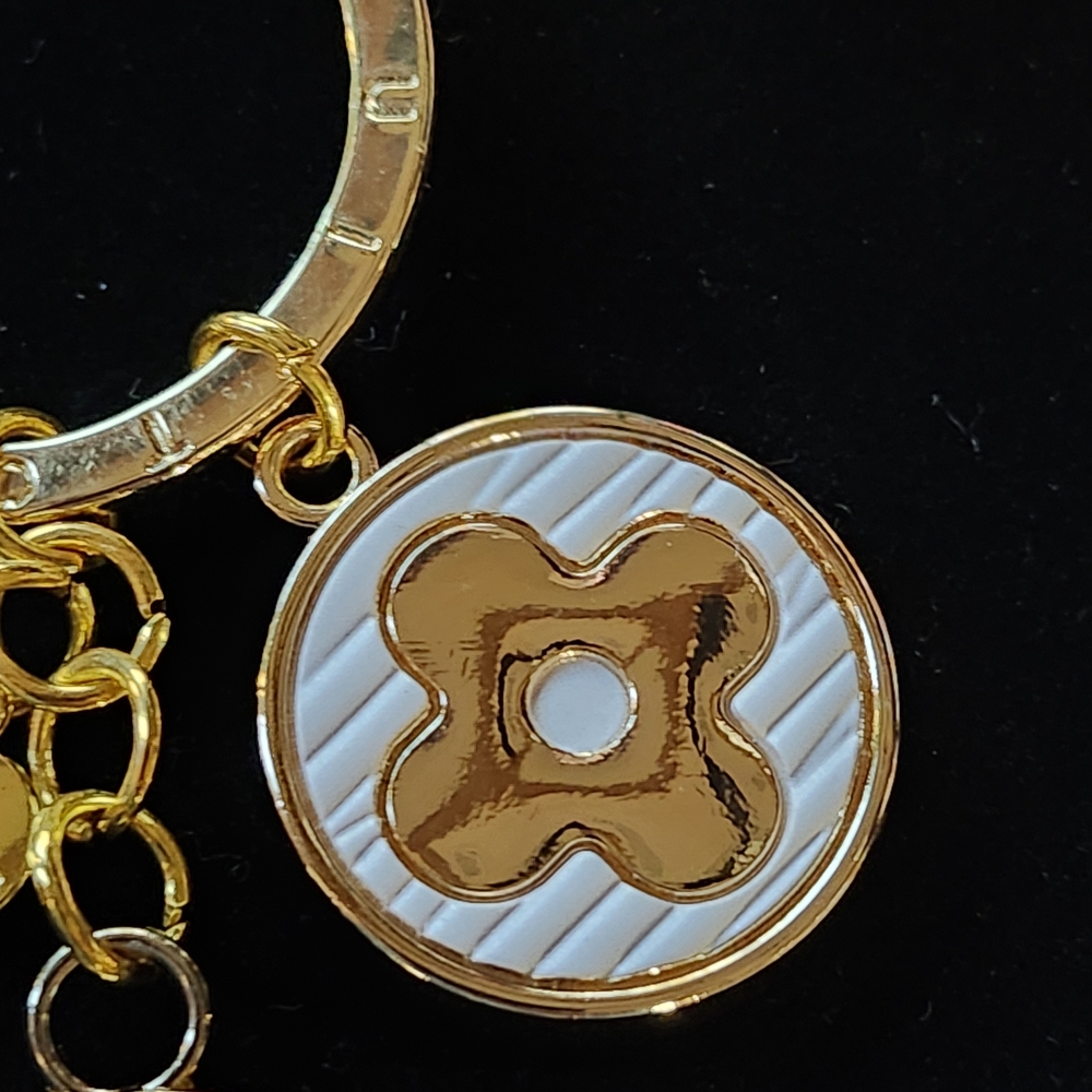 Upcycled Gold Keychain #77 - Picture 5 of 5